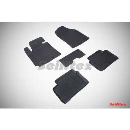 Коврики в салон Kia Picanto (2011-2017) с высокими бортиками-№82567 в Таразе от Auto-Land