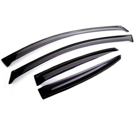 Дефлекторы окон Nissan Qashqai (2006-2013) J10-№DN-NIS-00010 в Астане от Auto-Land