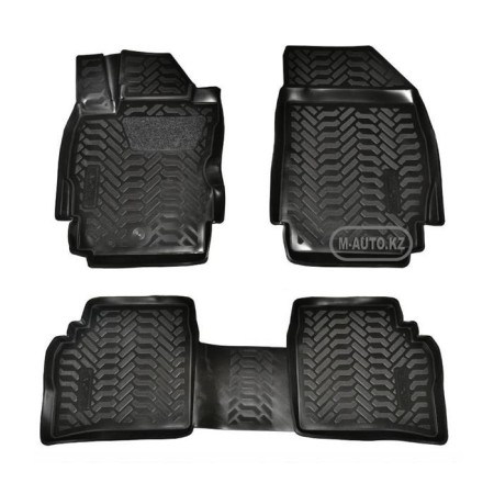 Коврики в салон Nissan Note (2005-2014) 3D с подпятником-№61213 в Алмате от Auto-Land