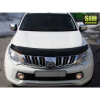 Дефлектор капота Mitsubishi Pajero Sport (2016-2023)/Mitsubishi L200 (2015-2023)-№SMIL2001512 от Auto-Land