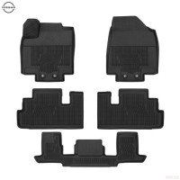 Коврики в салон Nissan Pathfinder R53 (2021-2026) 3 ряда, раздельные сиденья-№KR7486T089CA от Auto-Land