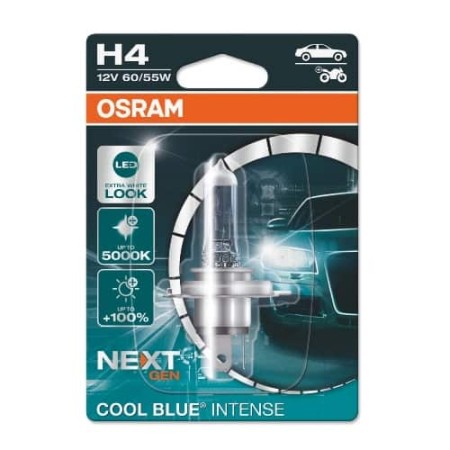 Osram H4 Cool Blue Intense 12V (блистер)-№64193CBI-01B в Алмате от Auto-Land