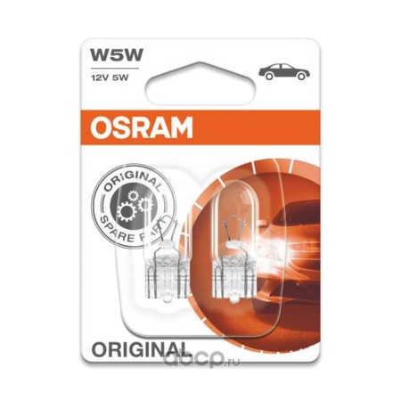 Osram W5W Original Line 2825-02B (блистер)-№2825-02B в Астане от Auto-Land