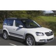 Пороги для Skoda Yeti (2009-2014) "Black"-№F173ALB.5101.1 в Астане