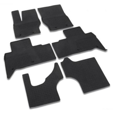 Коврики в салон Land Rover Discovery (2017-2024) с высокими бортиками-№88522 в Алмате от Auto-Land