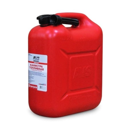 Канистра топливная пластик 20л (красная) AVS TPK-20-№A78363S в Паводаре от Auto-Land