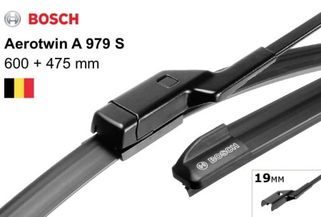 Комплект стеклоочистителей BOSCH Aerotwin 600/480mm 24"/19" (A979S)-№3397118979 в Паводаре от Auto-Land