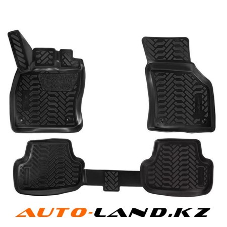 Коврики в салон Volkswagen Golf 7 (2013-2019) 3D с подпятником-№62038 в Алмате от Auto-Land