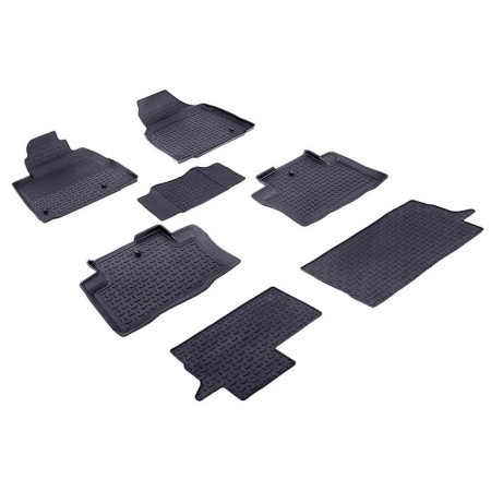 Коврики в салон Honda Pilot (2008-2015) с высокими бортиками-№85084 в Алмате от Auto-Land