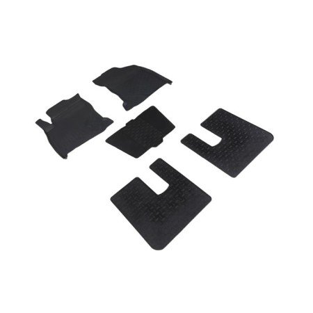 Коврики в салон Toyota Fortuner (2017-2024) с высокими бортиками-№89128 в Алмате от Auto-Land