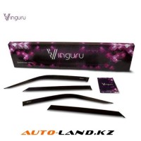 Дефлекторы окон Renault Sandero (2010-2014)-№483 от Auto-Land