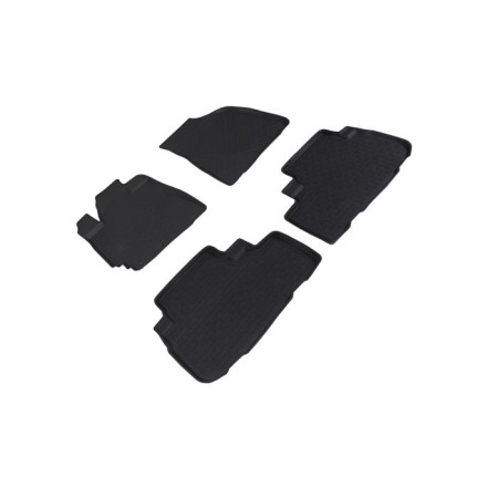 Коврики в салон Toyota Highlander (2007-2014) с высокими бортиками-№83275 в Кокшетау от Auto-Land