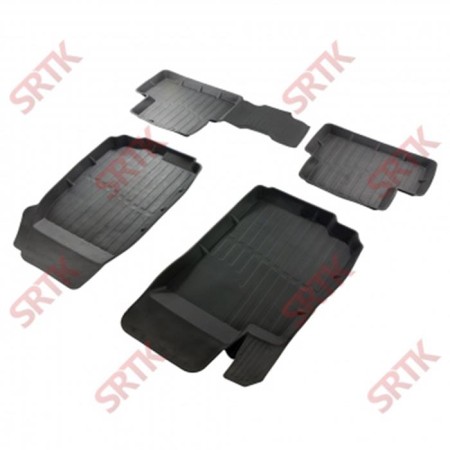 Коврики в салон Chevrolet Aveo (2012-2015) 3D Premium-№PR.CH.AV.12G.02X44 в Астане от Auto-Land