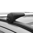 Поперечены LUX BRIDGE для а/м Chevrolet Trailblazer 2012-2016 г.в. с инегр. рейлингам-№БС4 LUX Trailblazer12m (9 в Астане