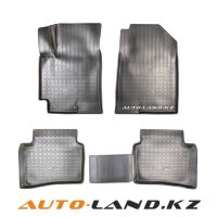 Коврики в салон Kia Rio (2017-2024) 3D-№NPA11-C43-504 от Auto-Land