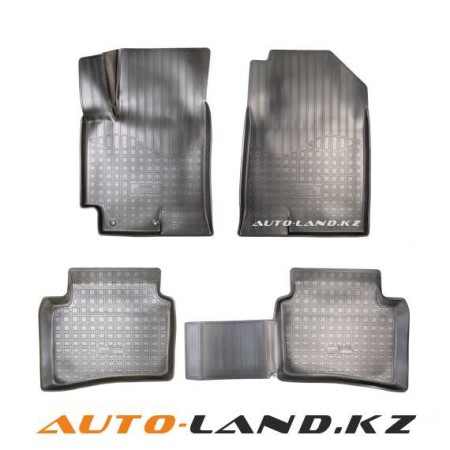 Коврики в салон Kia Rio (2017-2024) 3D-№NPA11-C43-504 в Астане от Auto-Land