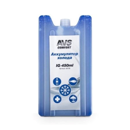 Аккумулятор холода AVS IG-450ml (пластик)-№80709 в Шымкенте от Auto-Land