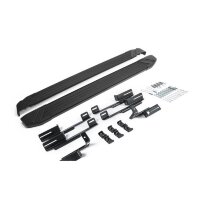 Пороги для Mitsubishi Eclipse Cross (2018-2022) &quot;Black&quot;-№F180ALB.4007.1 от Auto-Land