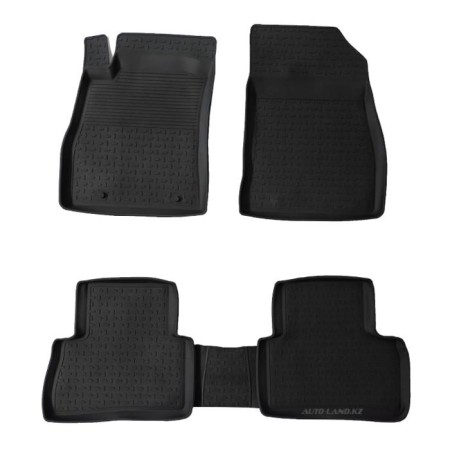 Коврики в салон Nissan Juke (2011-2024) с высокими бортиками-№82453 в Алмате от Auto-Land