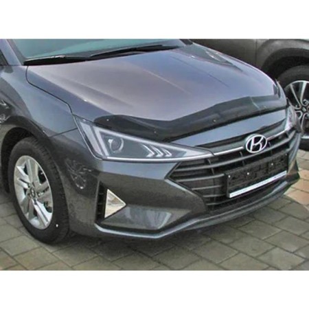 Дефлектор капота Hyundai Elantra (2018-2020)-№SHYELA1812 в Астане от Auto-Land