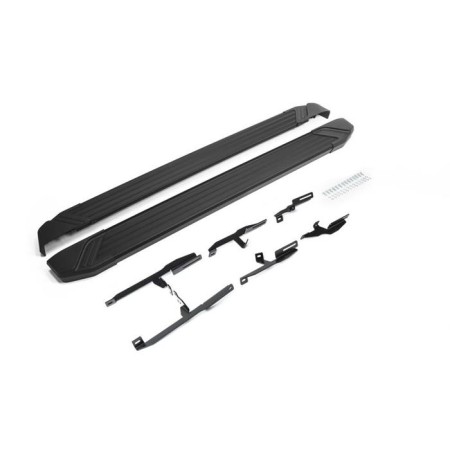 Пороги для Suzuki Grand Vitara (2005-2016) "Black"-№F173ALB.5502.2 в Астане от Auto-Land