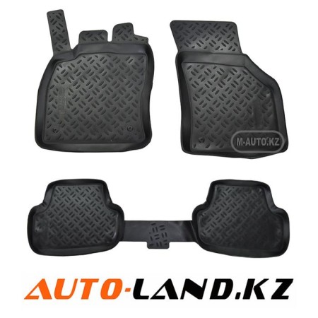 Коврики в салон Volkswagen Polo (2009-2019) хетчбек-№62016 в Алмате от Auto-Land