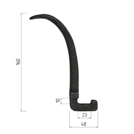 Ручка литая чугунная-№Р-1 в Астане от Auto-Land