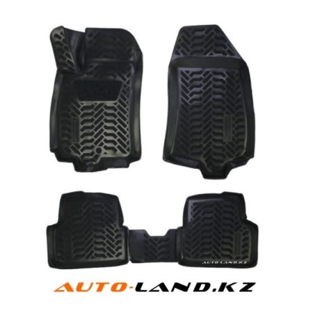 Коврики в салон Ravon R4 (2016-2024) 3D с подпятником-№61802 в Астане от Auto-Land