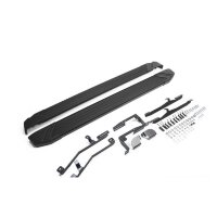 Пороги для Hyundai Santa Fe (2012-2018)/Santa Fe Premium (2015-2016) &quot;Black&quot;-№F180ALB.2305.2 от Auto-Land