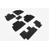 Коврики в салон Hyundai Palisade (2018-2024) 8мест, с высокими бортами-№95957 от Auto-Land