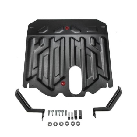 Защита картера и КПП Hyundai Santa Fe (вкл.Premium) (2012-2018)-№111.02341.1 в Астане от Auto-Land