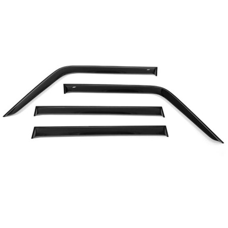 Дефлекторы окон Toyota Land Cruiser 76 (2007-2023)-№T26907 в Астане от Auto-Land