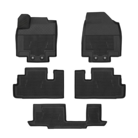 Коврики в салон Inifiniti QX60 (2021-2025) 8 мест, 5 шт-№ALKR7486T089BE в Уральске от Auto-Land