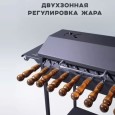 Мангал разборный с крышкой (Сталь3мм)-№MangalKryshka1 в Алмате