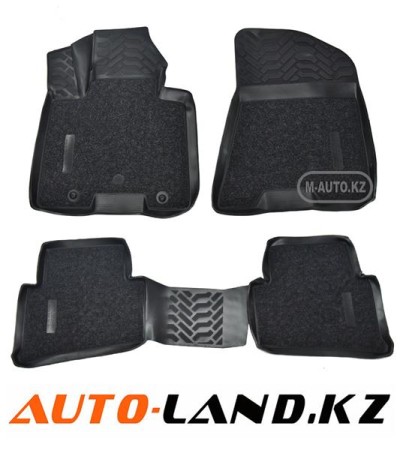 Коврики в салон Hyundai Tucson (2015-2020) 3D SOFT-№60657 в Астане от Auto-Land