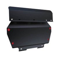 Защита картера и КПП Honda Accord 1999-2002, V - все; 2 Части-№111.02119.1 от Auto-Land