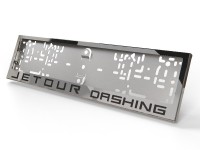 Рамка номерного знака Jetour Dashing 2022-2023 (комплект) -№JETDASH-01RN от Auto-Land