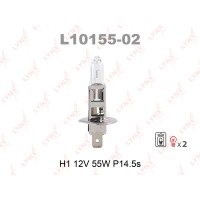 Лампа LYNX H1 12V 55W P14,5s (блистер 2шт)-№L10155-02 от Auto-Land