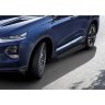Пороги "Black" Hyundai Santa Fe (2018-2021) -№F180ALB.2307.1 в Нур-Султане