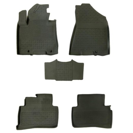 Коврики в салон Hyundai Tucson (2015-2018) с высокими бортиками-№86900 в Алмате от Auto-Land