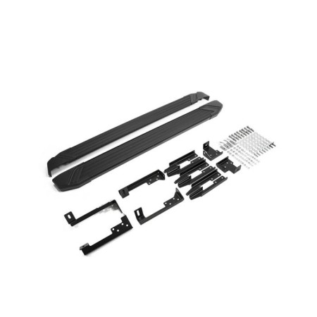 Пороги для Lada Vesta SW Cross (2017-2022) "Black" -№F180ALB.6003.1 в Астане от Auto-Land