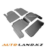 Коврики в салон Nissan Patrol Y62 (2010-2024) 3 ряда-№NPL-Po-61-49 от Auto-Land