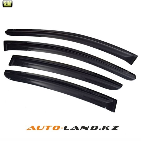 Дефлекторы окон Skoda Octavia A7 (2013-2020) хэтчбек-№SSCOCTH1332 в Астане от Auto-Land