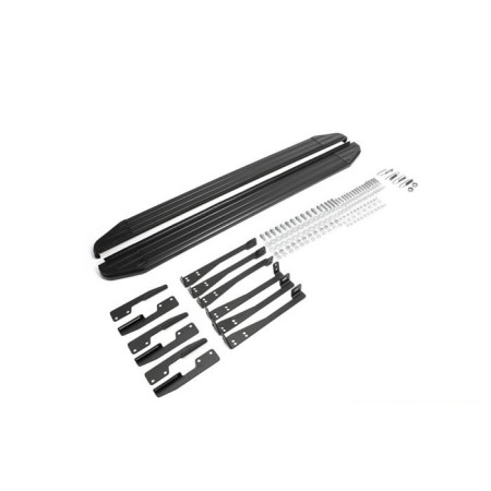 Пороги для Subaru XV (2011-2016) "Premium-Black"-№A173ALB.5402.1 в Алмате от Auto-Land