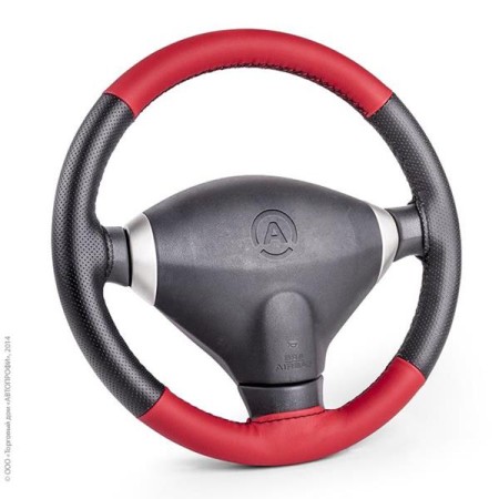 Оплётка для перетяжки руля SAM-100 BK.RD (M)-№SAM-100 BK.RD (M) в Алмате от Auto-Land