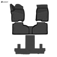 Коврики в салон Chevrolet Tahoe (2021-2025) 3D раздельные сид. 2 ряда-№ELEMENT3DAN0215210k от Auto-Land