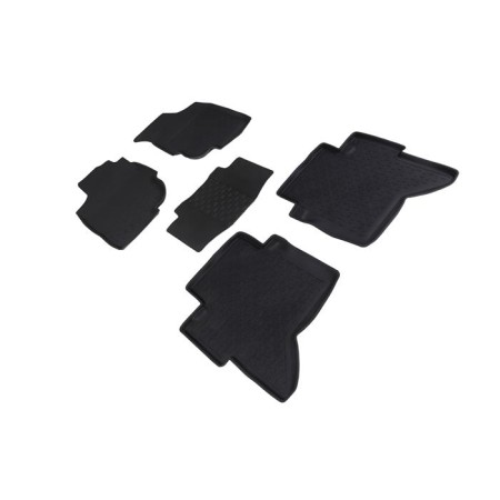 Коврики в салон Toyota Hilux (2012-2015) с высокими бортиками-№83398 в Алмате от Auto-Land