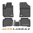 Коврики в салон Hyundai Accent/Solaris (2010-2017) 3D Premium-№PR.HY.SOL.10G.02030 в Алмате