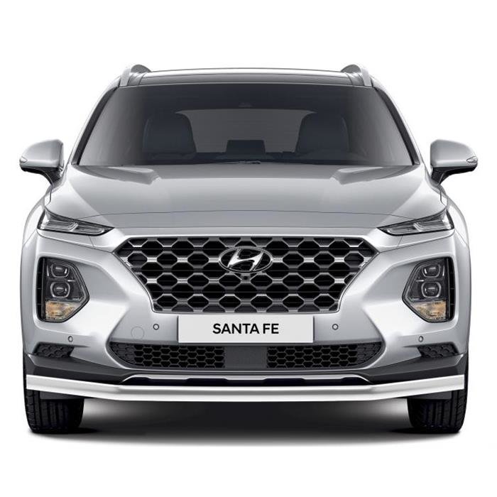 Защита переднего бампера d57 Hyundai SantaFe (2018-2021)-№R.2312.001 в Шымкенте от Auto-Land