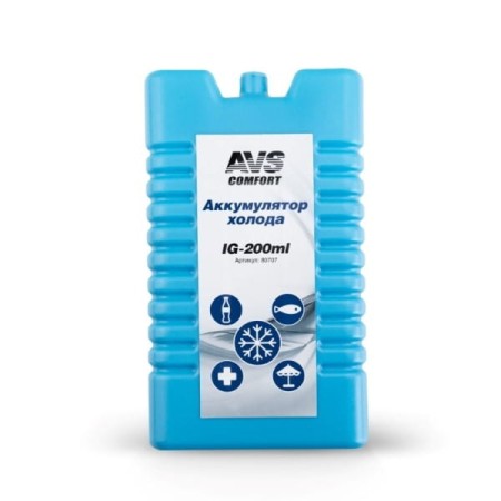 Аккумулятор холода AVS IG-200ml (пластик)-№80707 в Астане от Auto-Land